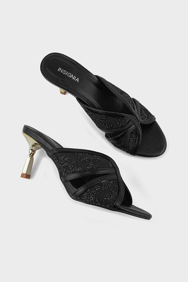 Party Wear Slip On IP0086-Black