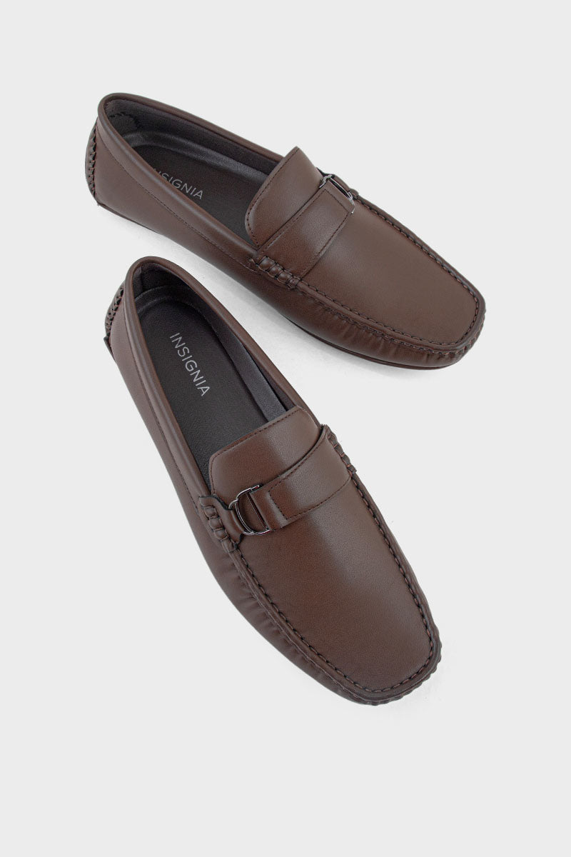 Men Casual Driving Mocs MC4028-Coffee
