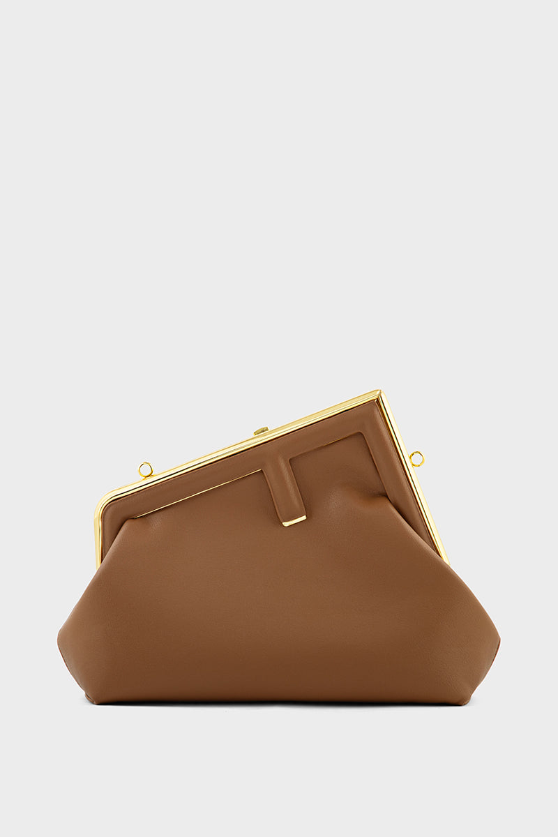 Party Wear Clutch BK4128-Coffee