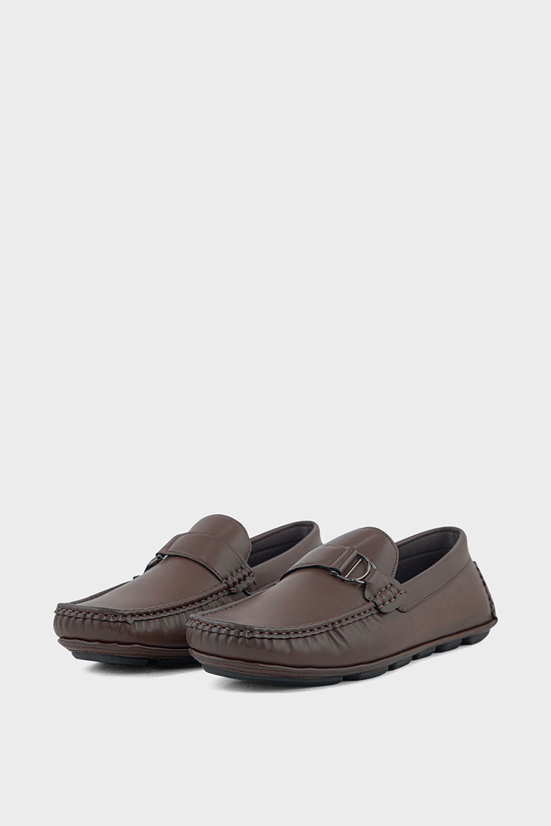 Men Casual Driving Mocs MC4028-Coffee